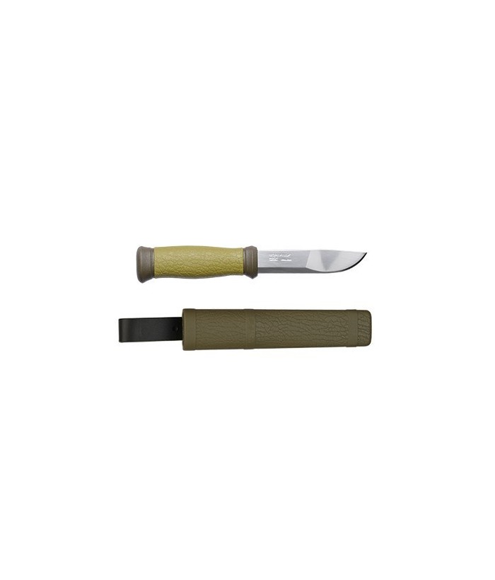 Cutit Morakniv 2000 bushcraft verde