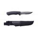Cutit Morakniv Bushcraft Black SRT cu sistem MOLLE