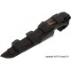 Cutit Morakniv Bushcraft Black SRT cu sistem MOLLE