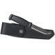 Cutit Morakniv Garberg Carbon Black, full tang, teaca din piele premium