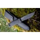 Cutit Morakniv Garberg Carbon Black, full tang, teaca din piele premium