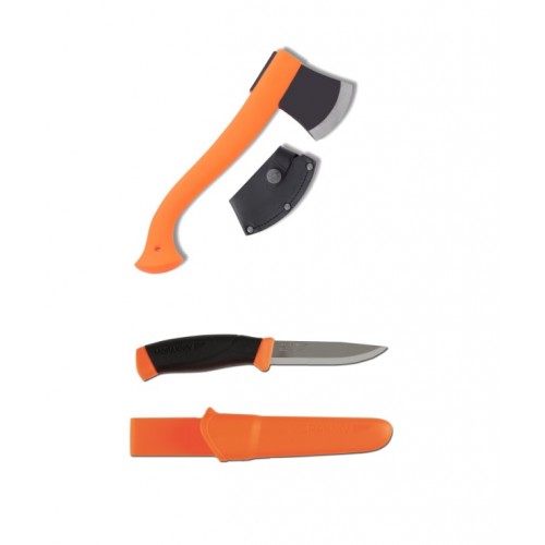MORA 19 Set topor si cutit companion heavy duty Morakniv Suedia