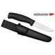 Cuţit Mora Companion, Heavy Duty BLACK cu lama groasă din INOX, DIY/Hobby/camping