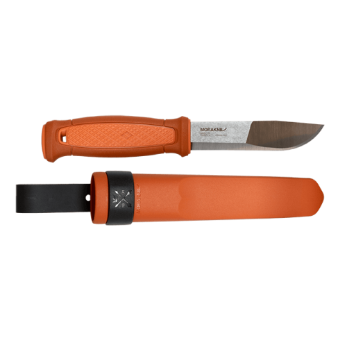 Cutit Mora Kansbol ORANGE Multi-Mount pentru vanatoare/munte/camping.
