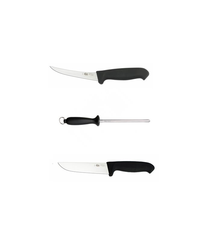 CM18 Set cutite de macelarit vanat/domestice Morakniv Suedia