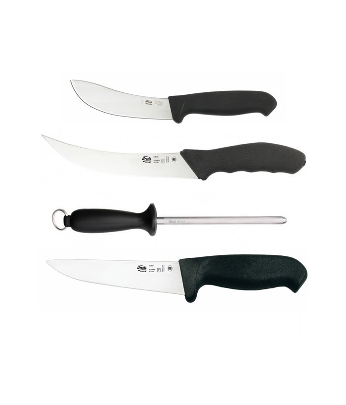 CM17 Set cutite de macelarit vanat/domestice Morakniv Suedia.