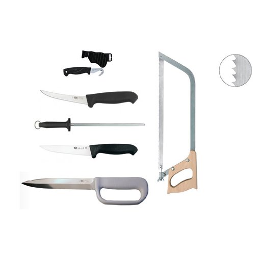 CM8 Set cutite de macelarit si ferastrau vanat/domestice Morakniv Suedia