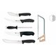 CM5 Set cutite de macelarit si fierastrau vanat/domestice Morakniv Suedia.