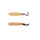 CS10 Set 2 cutite sculptura tip carlig, Morakniv Suedia.