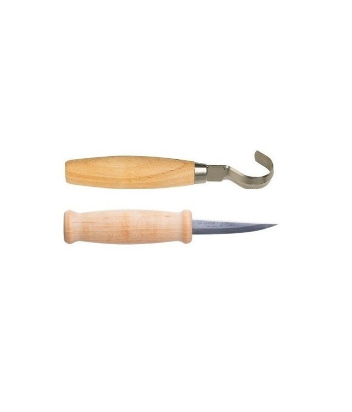 CS12 Set 2 cutite sculptura tip carlig/drept, Morakniv Suedia.