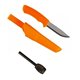 CBS53 Set cutit Bushcraft Orange si amnar Morakniv.