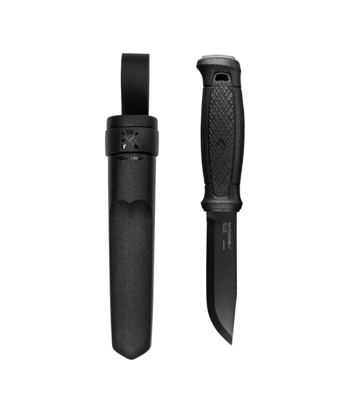Cutit Morakniv Garberg CARBON BLACK cu teaca polimer