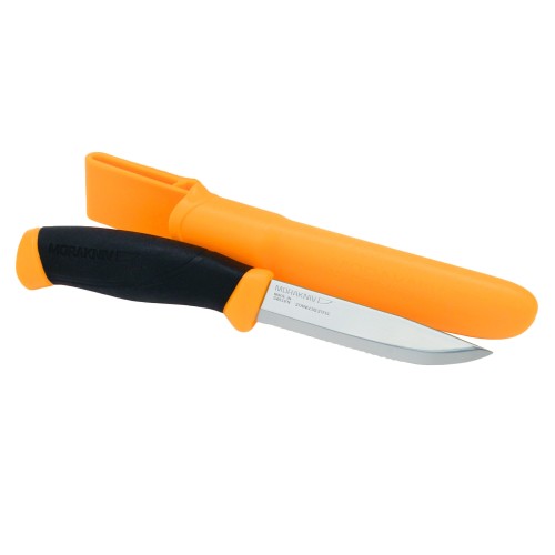Cuţit Mora Companion cu lamă zimţată si vârf ascuţit, DIY/Hobby/camping