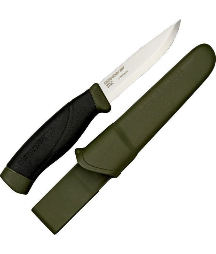 Cuţit Mora Companion, Heavy Duty MG cu lama groasă din oţel carbon, DIY/Hobby/camping