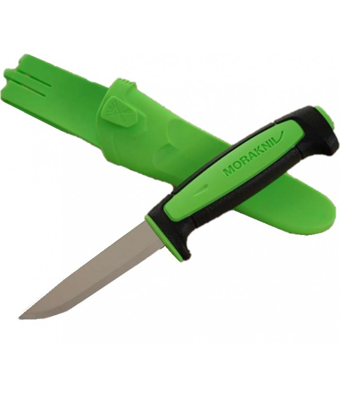 Cutit Morakniv utilitar Basic INOX 546 Frog Green/Black