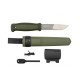 Cutit Kansbol Military Green, lama din otel inoxidabil + CADOU kit supravietuire