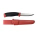 Cutit Morakniv Garberg Dala Red, lama otel inoxidabil + CADOU kit supravietuire si cutit Companion Dala Red