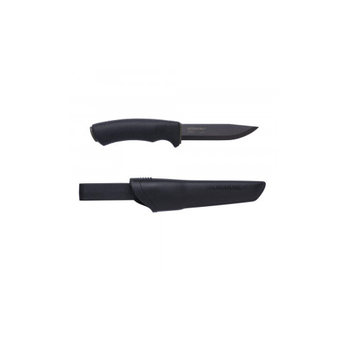 Cutit bushcraft, camping, supravietuire Bushcraft negru, Morakniv