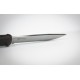 Cutit Morakniv Garberg GRAND din inox , cu teaca de piele pentru outdoor, vanatoare, bushcraft