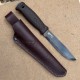 Cutit Morakniv Garberg GRAND Carbon , cu teaca de piele pentru outdoor, vanatoare, bushcraft