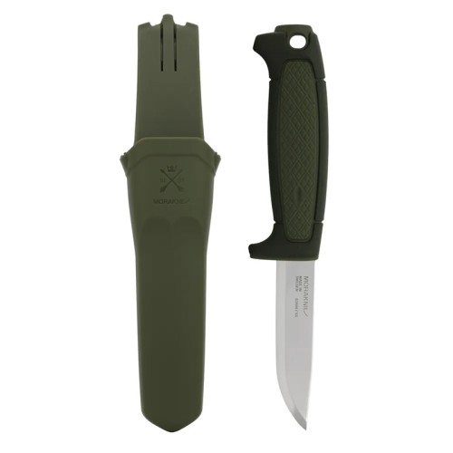 Cutit de camping, outdoor, vanatoare Morakniv Risberg INOX - DEEP FOREST