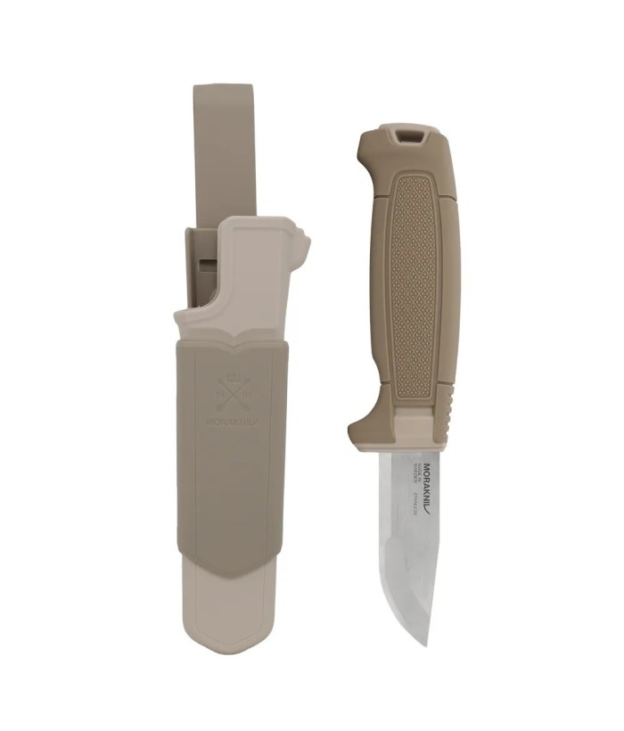 Cutit de supravietuire , camping, outdoor, vanatoare Morakniv AMBERG Compact INOX- Sandy Shores