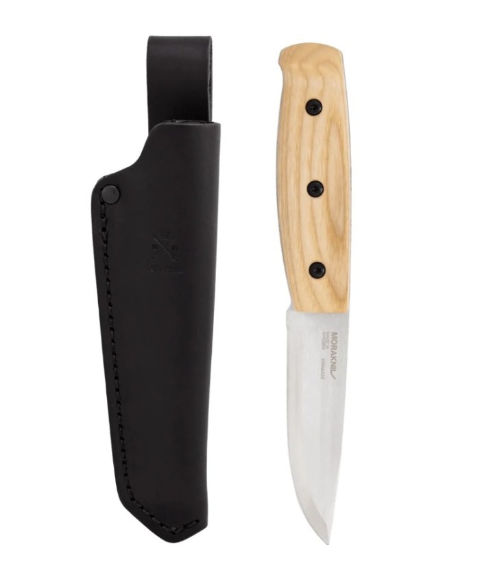 Morakniv Farnas (S) – Cutit Outdoor Full-Tang cu Otel 12C27 58 HRC si Maner Lemn Frasin