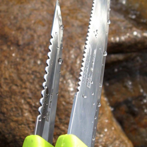Prima impresie: Mora 150 si Mora 098 Fishing Knives - Cutite de supravietuire pentru pescuit?